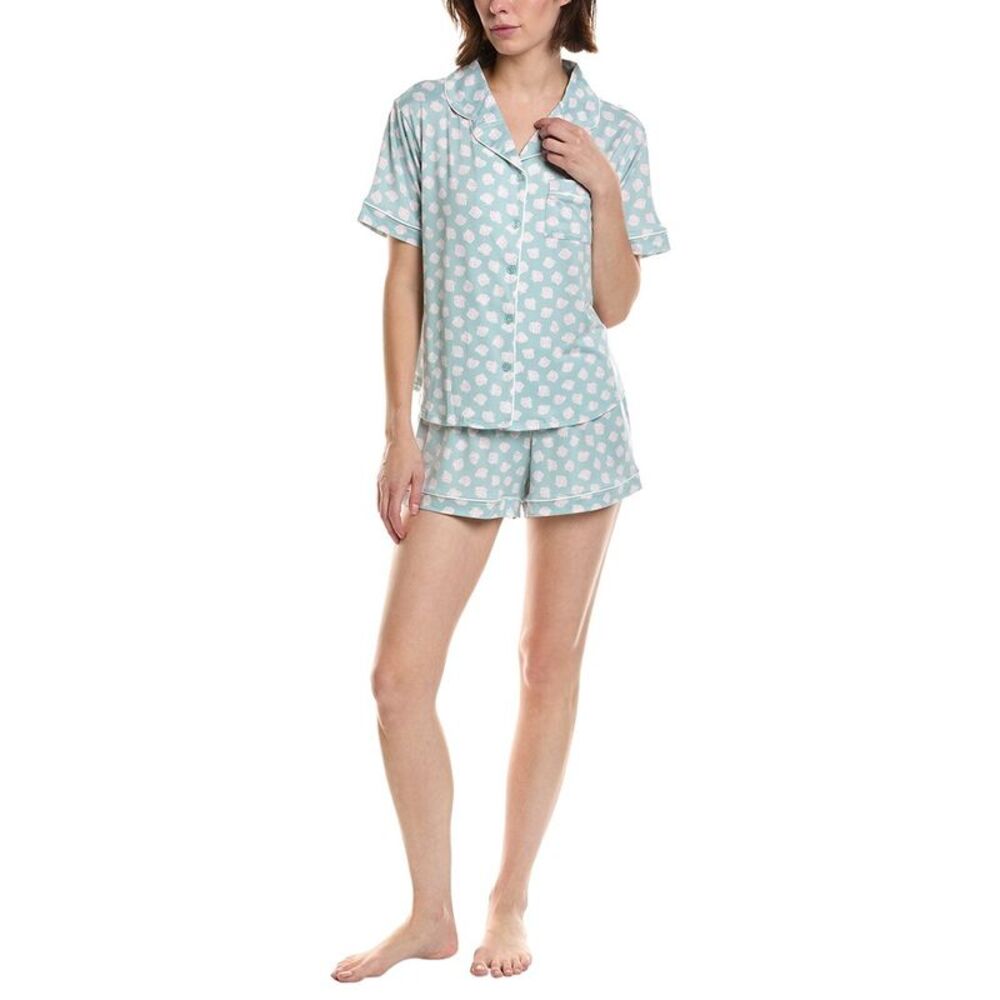 Flora By Flora Nikrooz Womens  2Pc Printed Sleep Set